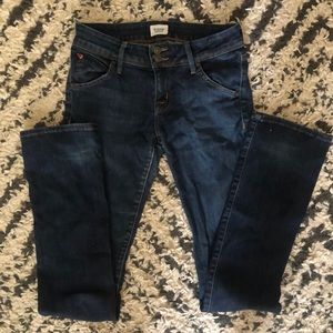 Hudson Baby Boot Dark Wash Low Rose Jean Size 26